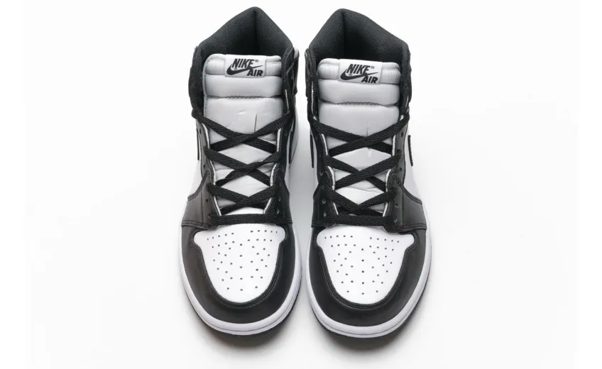 Bstsneaker-  Air ordan 1 Retro Black White (2014) 555088-010 