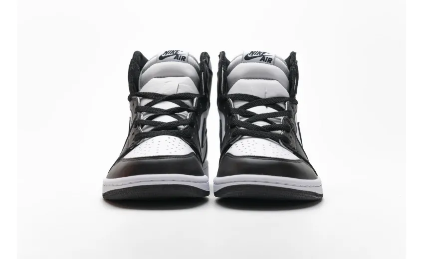 Bstsneaker-  Air ordan 1 Retro Black White (2014) 555088-010 