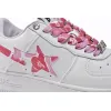 Bstsneaker-{Special Sale} Bapesta A Bathing Ape Bape Sta Low White Red Camouflage 1H20-191-045