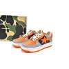 Bstsneaker-{Special Sale} Bapesta Bathing Ape Bape Sta Low Grey Orange 1H70-291-002