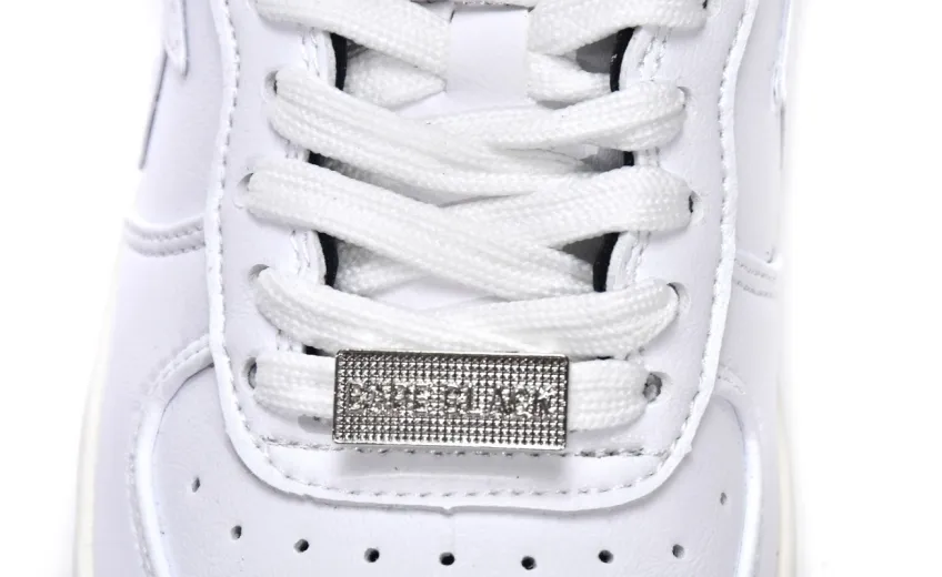 Bstsneaker-{Special Sale} Bapesta Bathing Ape Bape Sta Low White Black 1H70-191-022