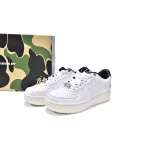 Bstsneaker-{Special Sale} Bapesta Bathing Ape Bape Sta Low White Black 1H70-191-022