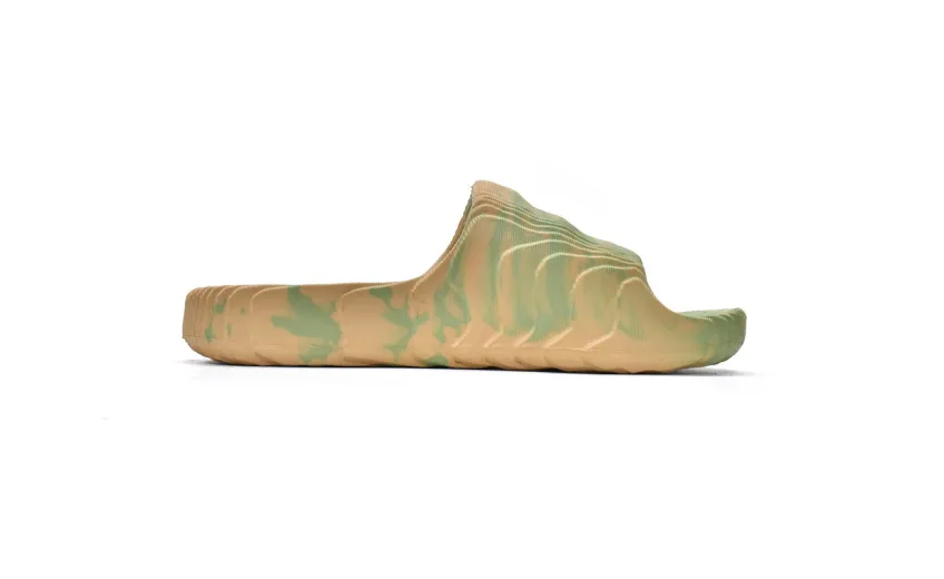 Bstsneaker-Adidas Adilette 22 Slides Magic Lime Desert Sand GY1597