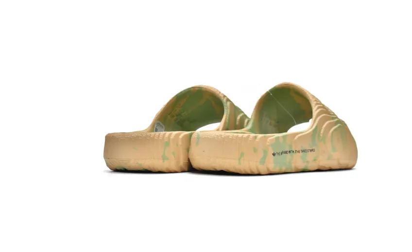 Bstsneaker-Adidas Adilette 22 Slides Magic Lime Desert Sand GY1597