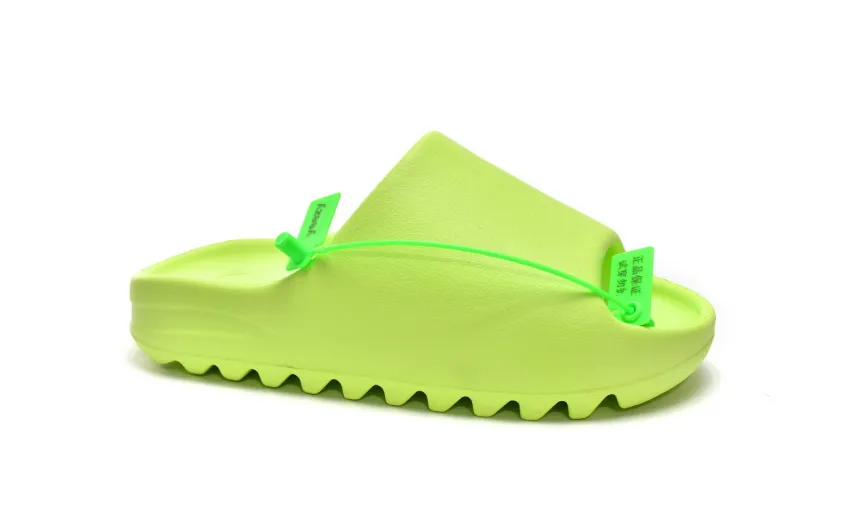 Bstsneaker-Adidas Yeezy Slide Glow Green HQ6447