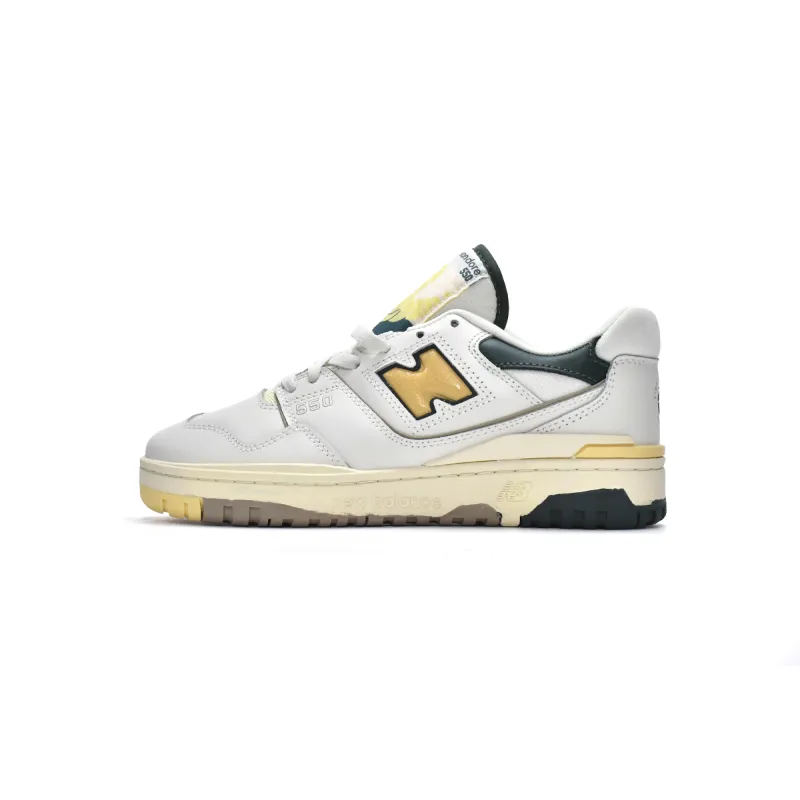  Aimé Leon Dore x New Balance 550 Green Yellow  BB550A2