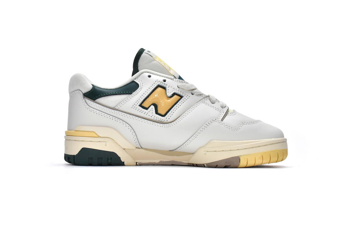 Bstsneaker-Aimé Leon Dore x New Balance 550 Green Yellow  BB550A2