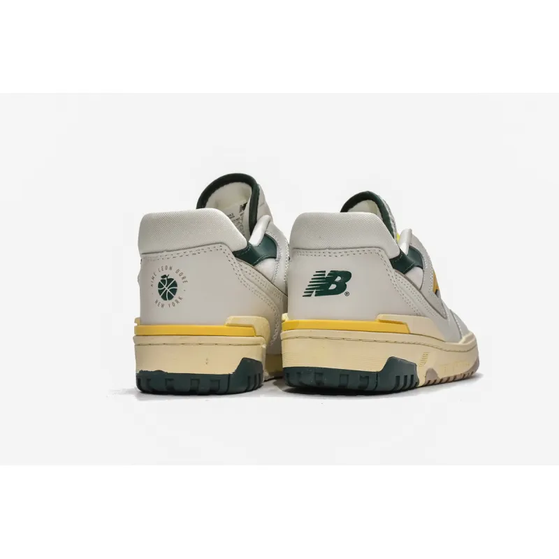  Aimé Leon Dore x New Balance 550 Green Yellow  BB550A2