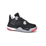 Air Jordan 4 Retro PS Bred BQ7660-060 (Kids Shoes) 