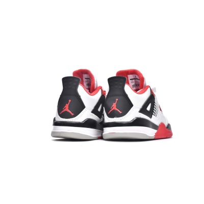 Bstsneaker-Air Jordan 4 Retro PS Fire Red BQ7669-160(Kids Shoes) 02