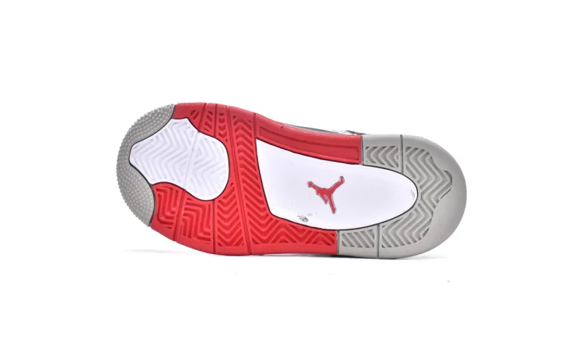 Bstsneaker-Air Jordan 4 Retro PS Fire Red BQ7669-160(Kids Shoes)