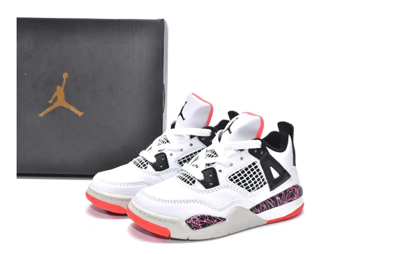 Bstsneaker-Air Jordan 4 Retro PS Hot Lava BQ7669-116 (Kids Shoes)