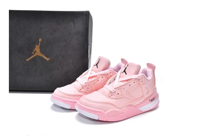 Bstsneaker-Air Jordan 4 Retro PS Pink CV9388-106 (Kids Shoes) 