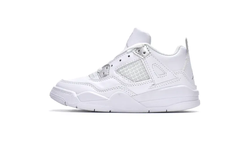 Bstsneaker-Air Jordan 4 Retro PS Pure Money 308499-100 (Kids Shoes) 