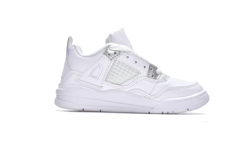 Bstsneaker-Air Jordan 4 Retro PS Pure Money 308499-100 (Kids Shoes) 