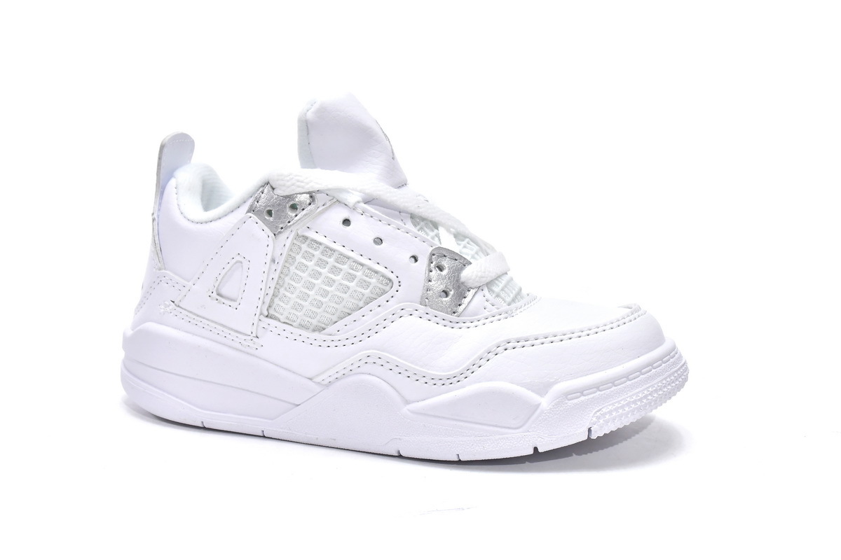 Bstsneaker-Air Jordan 4 Retro PS Pure Money 308499-100 (Kids Shoes) 