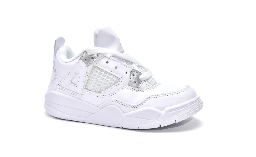 Bstsneaker-Air Jordan 4 Retro PS Pure Money 308499-100 (Kids Shoes) 