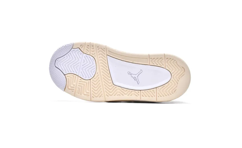 Bstsneaker-Air Jordan 4 Retro PS Sail CV9388-100 (Kids Shoes)