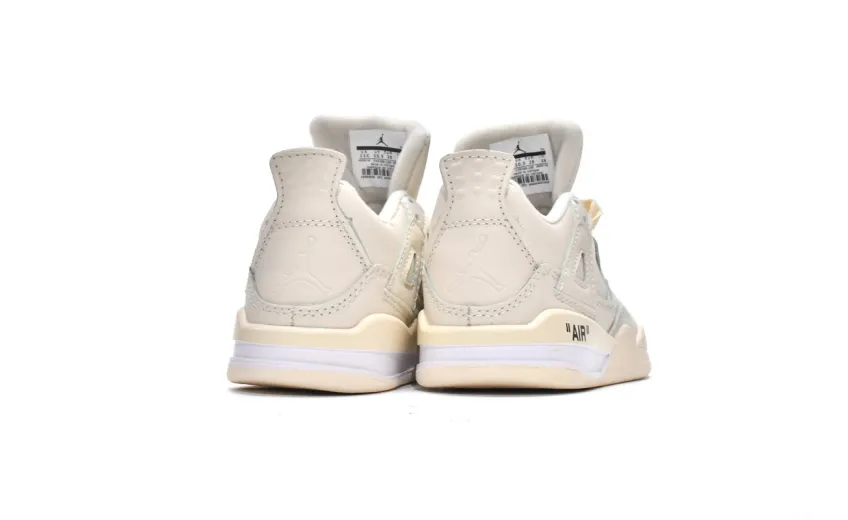 Bstsneaker-Air Jordan 4 Retro PS Sail CV9388-100 (Kids Shoes)