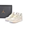 Bstsneaker-Air Jordan 4 Retro PS Sail CV9388-100 (Kids Shoes)