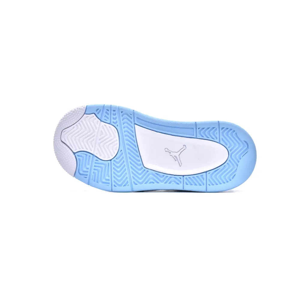 Bstsneaker-Air Jordan 4 Retro PS Sky Blue CV9388-004 (Kids Shoes)