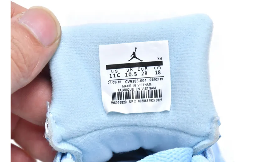 Bstsneaker-Air Jordan 4 Retro PS Sky Blue CV9388-004 (Kids Shoes)