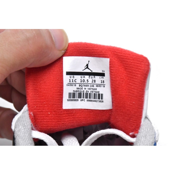 Air Jordan 4 Retro PS What The 4 BQ7669-146 (Kids Shoes) 
