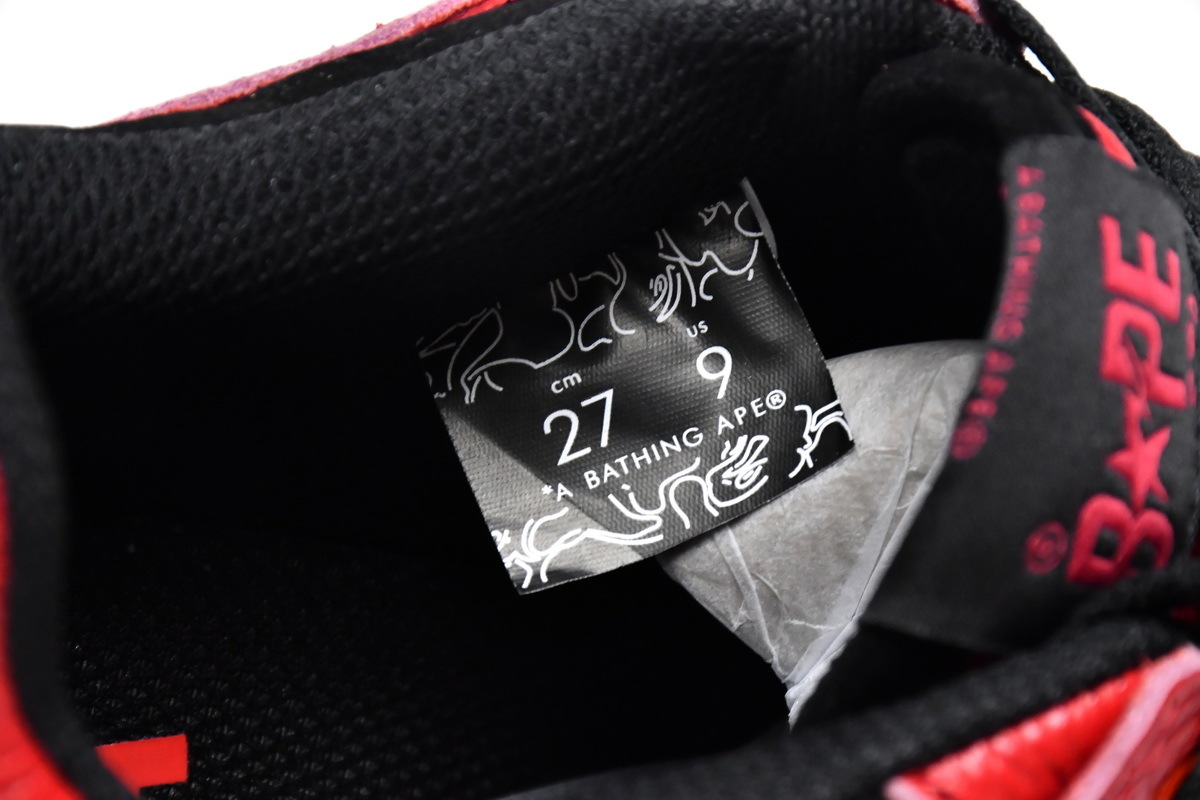 Bstsneaker-Bapesta Bape Sk8 Sta Low 1G70-109-0015