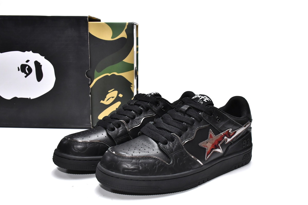 Bstsneaker-Bapesta Bape Sk8 Sta Low 1G70-109-0018