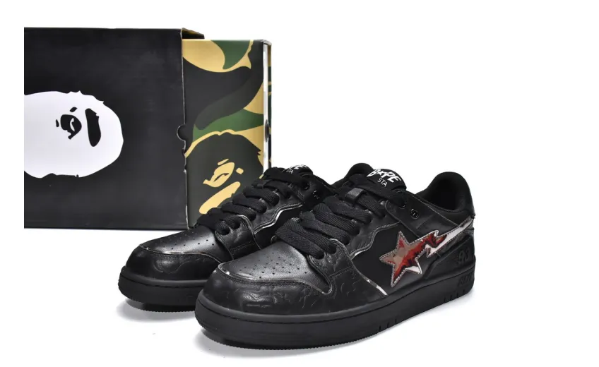 Bstsneaker-Bapesta Bape Sk8 Sta Low 1G70-109-0018