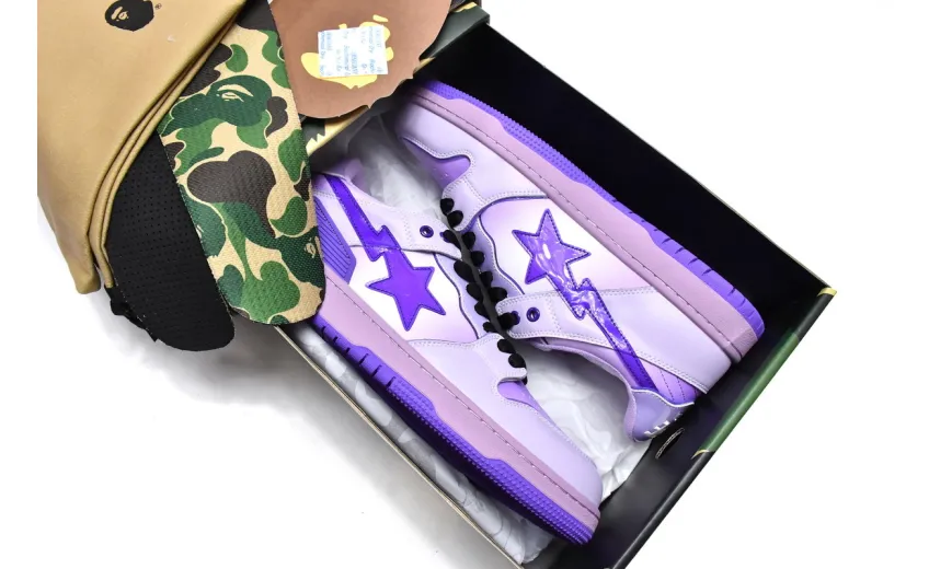 Bstsneaker-Bapesta Bape Sk8 Sta Low 1G70-109-0023