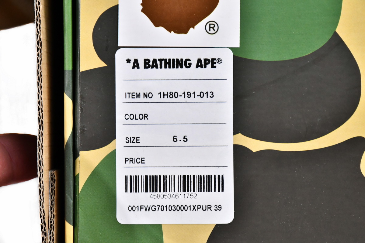 Bstsneaker-Bapesta Bape Sk8 Sta Low 1H80-291-013