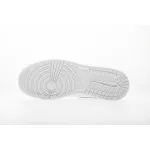 Bstsneaker-Jordan 1 Mid White Pure Platinum (2018)  554725-109