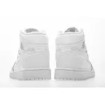 Bstsneaker-Jordan 1 Mid White Pure Platinum (2018)  554725-109