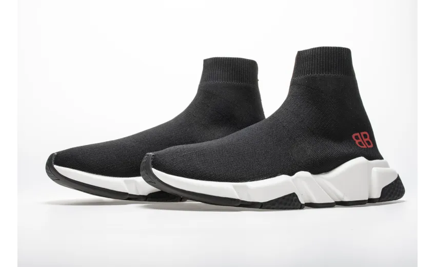 Bstsneaker-Budget Balenciaga Stretch Mesh High Top Sneaker