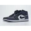 Bstsneaker- Air Jordan 1 Mid Black Purple 553558-116 