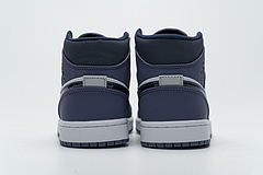 Bstsneaker- Air Jordan 1 Mid Black Purple 553558-116 