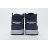 Bstsneaker- Air Jordan 1 Mid Black Purple 553558-116 