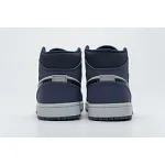 Bstsneaker- Air Jordan 1 Mid Black Purple 553558-116 