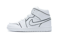 Bstsneaker- Air Jordan 1 Mid Iridescent Reflective White (W) CK6587-100 