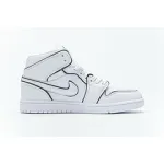 Bstsneaker- Air Jordan 1 Mid Iridescent Reflective White (W) CK6587-100 