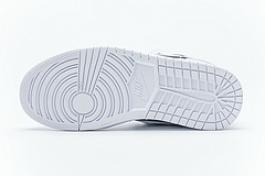 Bstsneaker- Air Jordan 1 Mid Iridescent Reflective White (W) CK6587-100 