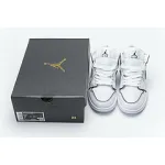 Bstsneaker- Air Jordan 1 Mid Iridescent Reflective White (W) CK6587-100 