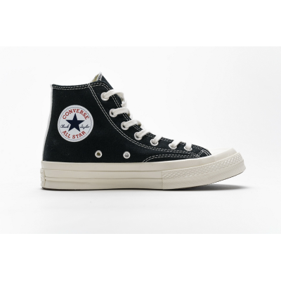 Bstsneaker- Converse Chuck Taylor All-Star 70s Hi Comme des Garcons PLAY Black 150204C  02