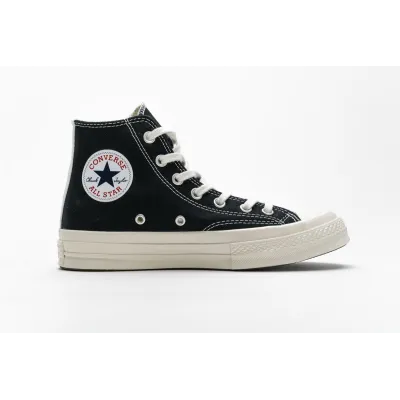  Converse Chuck Taylor All-Star 70s Hi Comme des Garcons PLAY Black 150204C  02