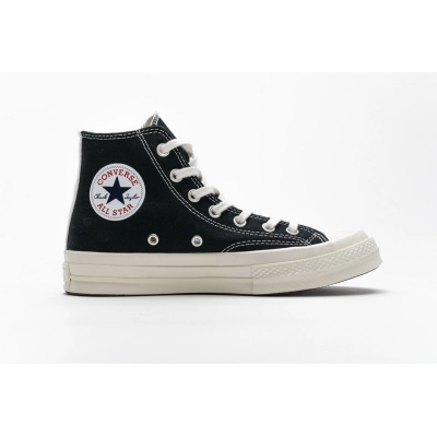 Bstsneaker- Converse Chuck Taylor All-Star 70s Hi Comme des Garcons PLAY Black 150204C  02