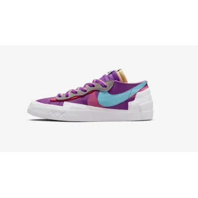  KAWS x sacai x Nike Blazer Low Purple Dusk DM7901-500  01