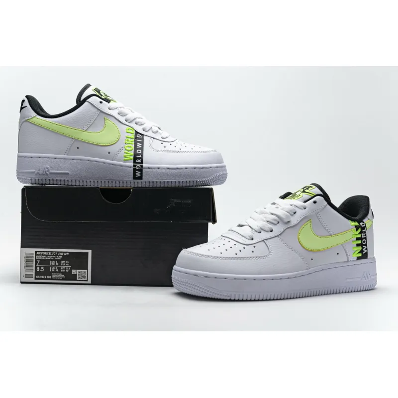  Nike Air Force 1 &#39;07 LV8 Blue Worldwide CK6924-101 