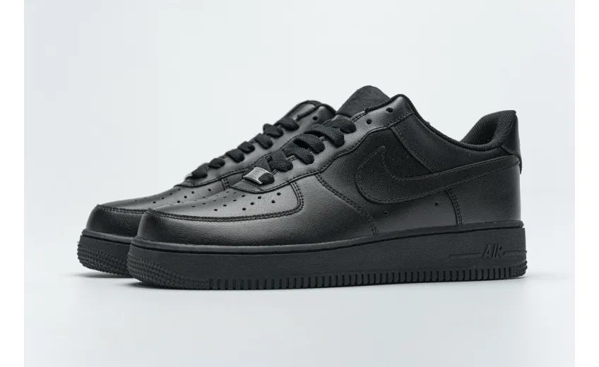  Nike Air Force 1 Low &#39;07 Black Black 315122-001/CW2288-001 