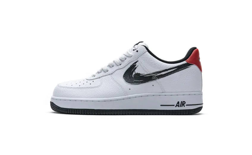 Bstsneaker- Nike Air Force 1 Low Brushstroke White Black DA4657-100 